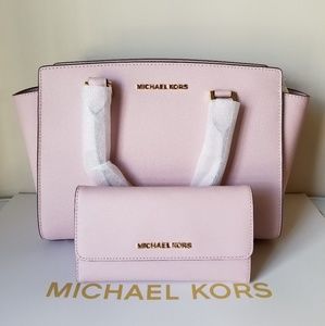 New Michael Kors Selma Bag and Wallet